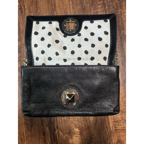 Kate Spade Keira Newbury Lane black saffiano leather clutch - Picture 4 of 5